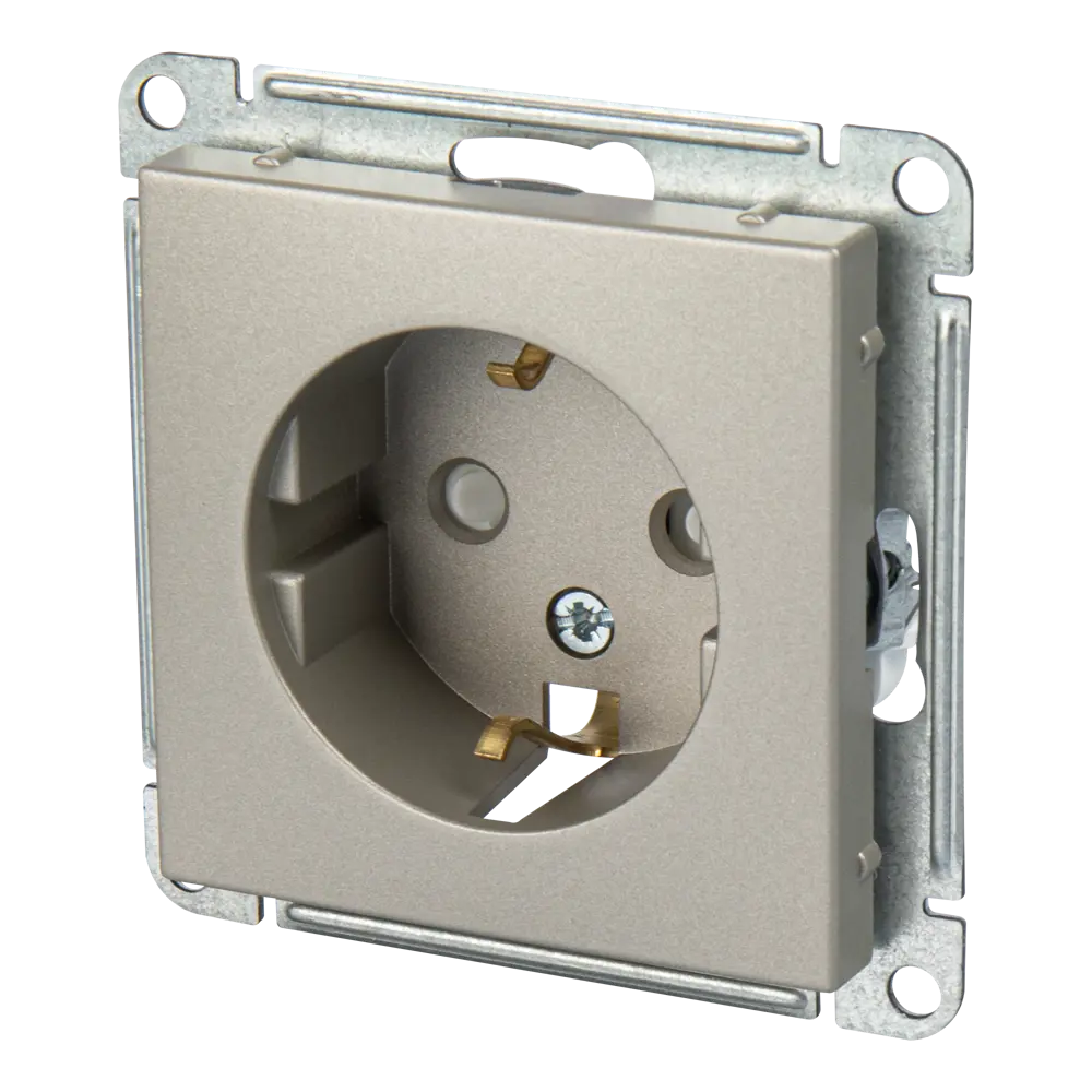 SYSTEME ELECTRIC W59 Deco — розетка скрытого монтажа с защитными шторками 82797854 STLM-1117327 - Вид №1