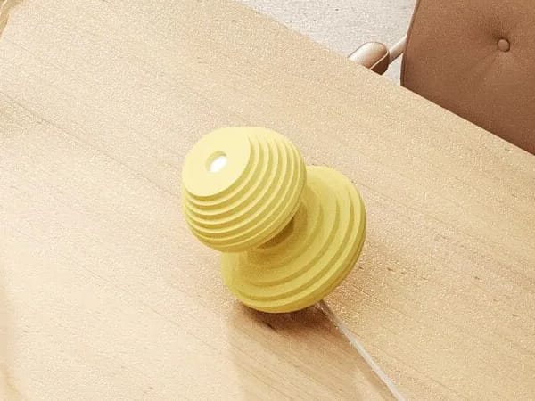 Вращающаяся настольная лампа из полиэфирного волокна ECOcero ECOllections ARCH-00043607