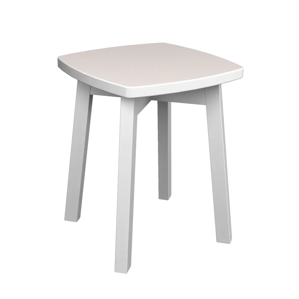 Сиденье для табурета Гавр Delinia 36.5x36.5x1.8 см жёсткое цвет белый 83697022 STLM-2127626  - Вид №2