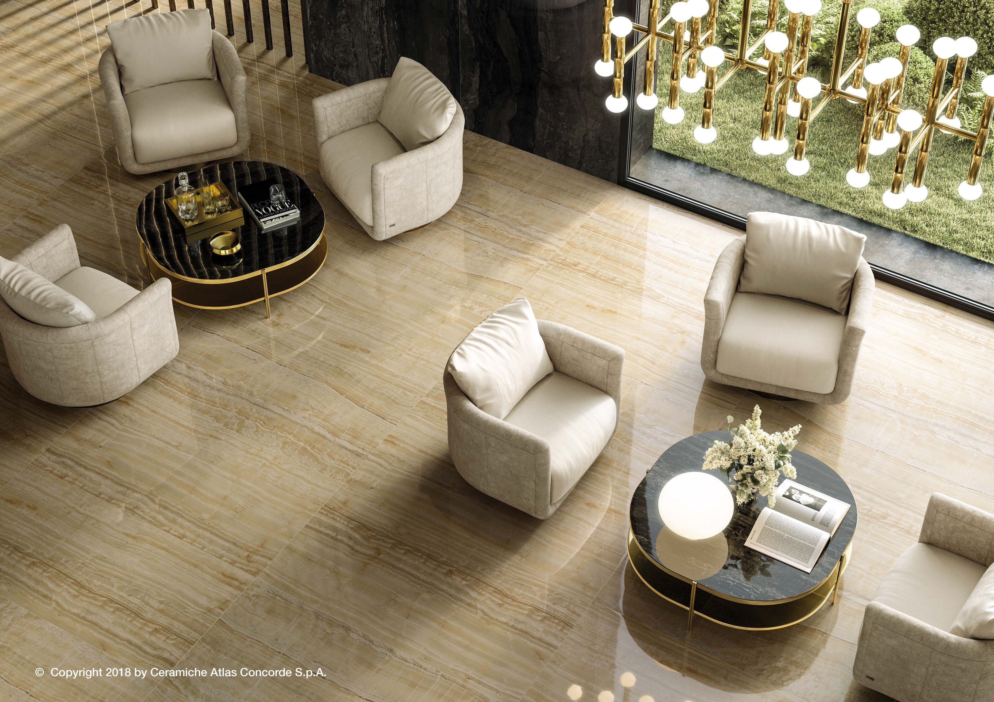 Пол из керамогранита с мраморным эффектом Atlas Concorde Marvel Edge ARCH-00074519 - Вид №31