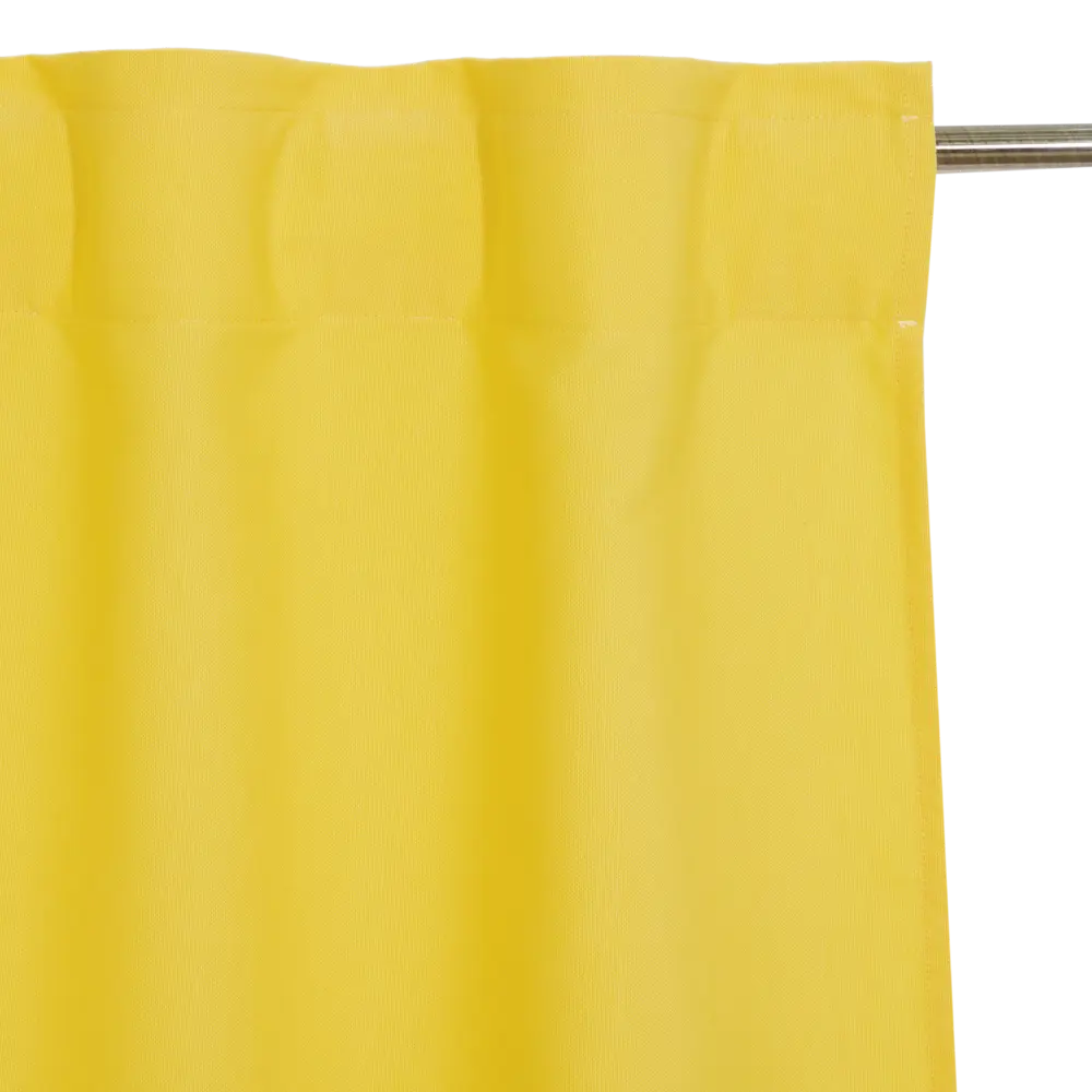 Штора на ленте со скрытыми петлями Inspire Pharell 140x280 см цвет жёлтый Banana 4 82679682 STLM-2018962  - Вид №5