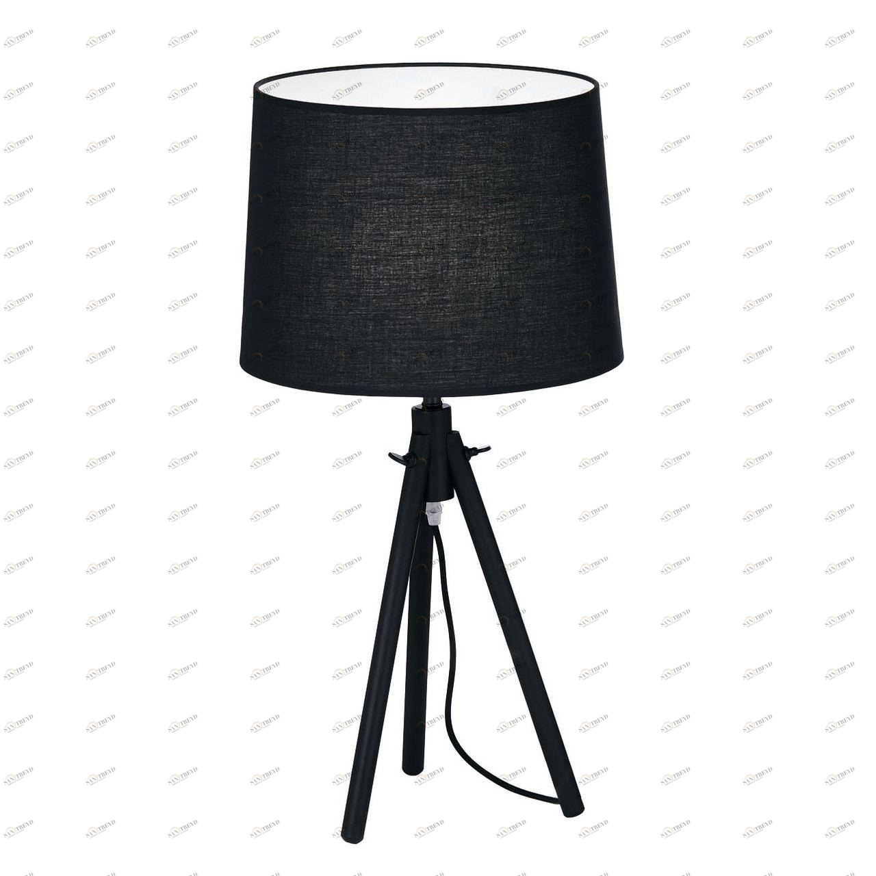 Настольная лампа дизайнерская Hear York TL1 Big IDEAL LUX КЛАССИЧЕСКИЕ 080807 Черный 