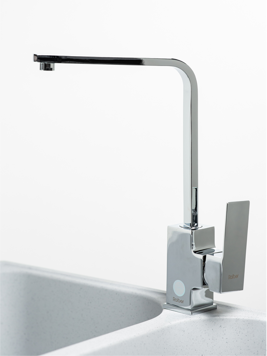Смеситель для кухни Raiber Zuks R1603 однорычажный, боковой R1603 Santreyd  - Вид №5