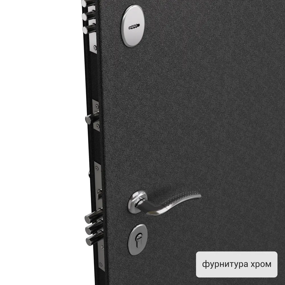 Дверь входная металлическая Грата 860 мм левая цвет скай мореный TOREX STLM-2153604 - Вид №1