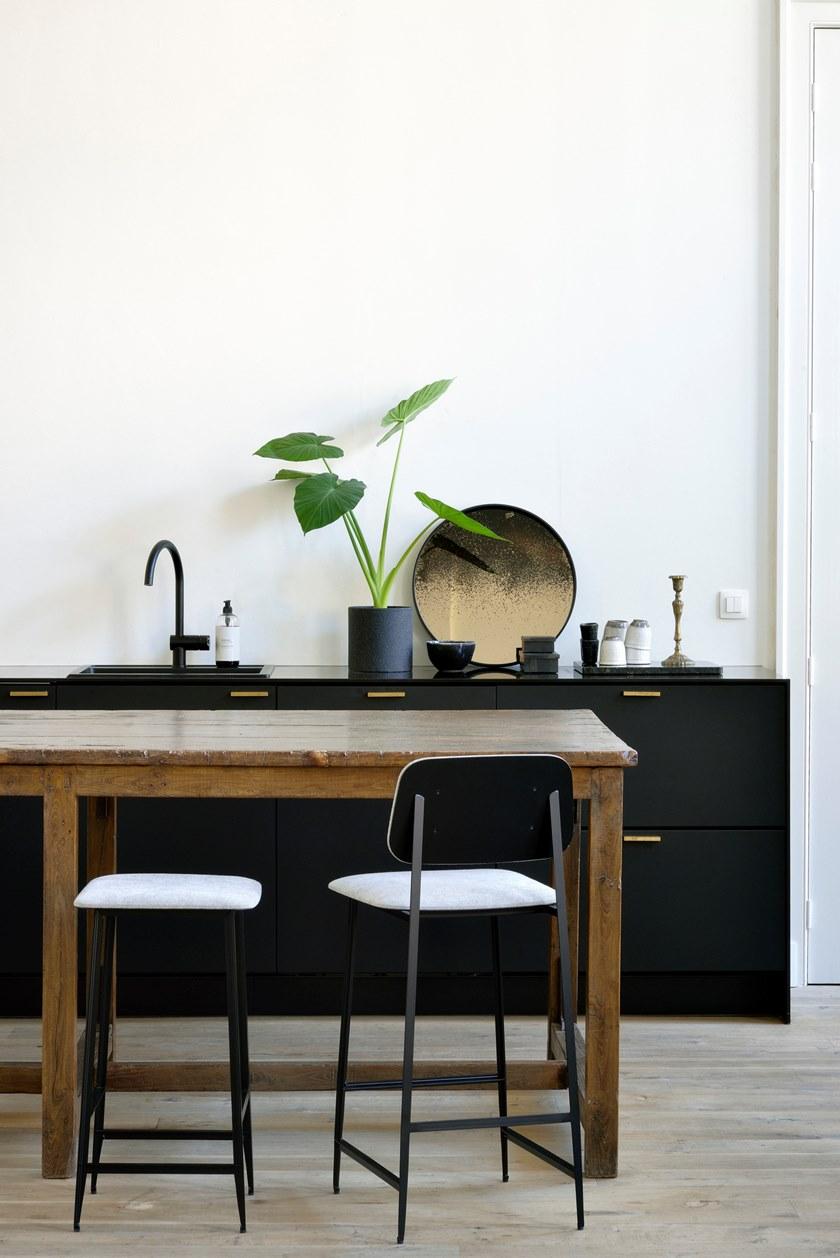 Ethnicraft Табурет из полиэстера со спинкой Anders 60081 - 60083 - Вид №7