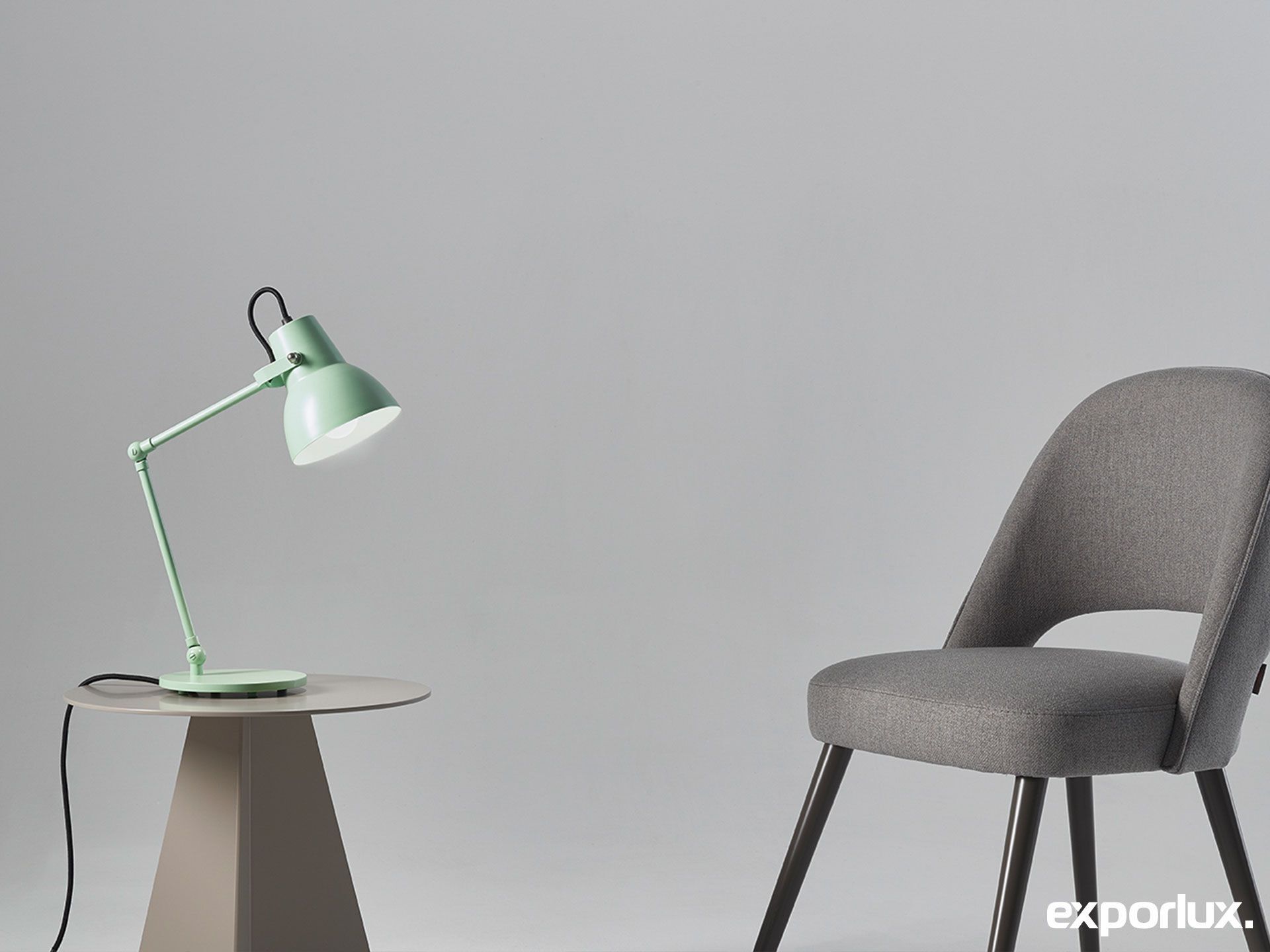 Термокрытая алюминиевая регулируемая светодиодная настольная лампа Exporlux BIG SA ARCH-00074631 - Вид №3