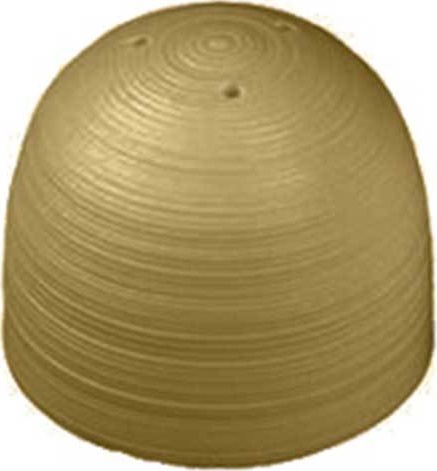 10559575 JL Coquet Перечница 4см "Хемисфер" (золотой) Фарфор 