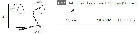 LEDS C4 Настольная лампа из стали Organic sun-id-1511319 - Вид №1