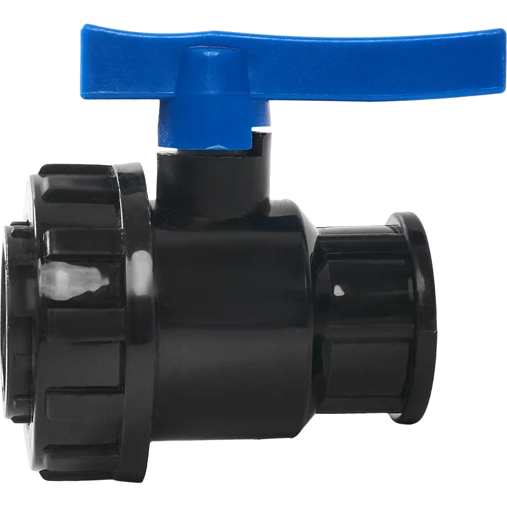 Шаровой кран ПНД ПОЛИТЭК 1 дюйм для систем водоснабжения 85358424 STLM-0062157 - Вид №1