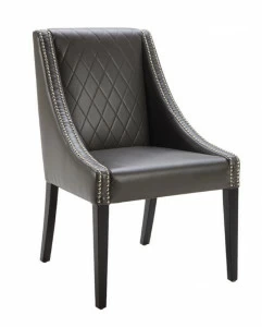 Стул Diamant Leather ICON DESIGNE DIAMANT 177987 Серый