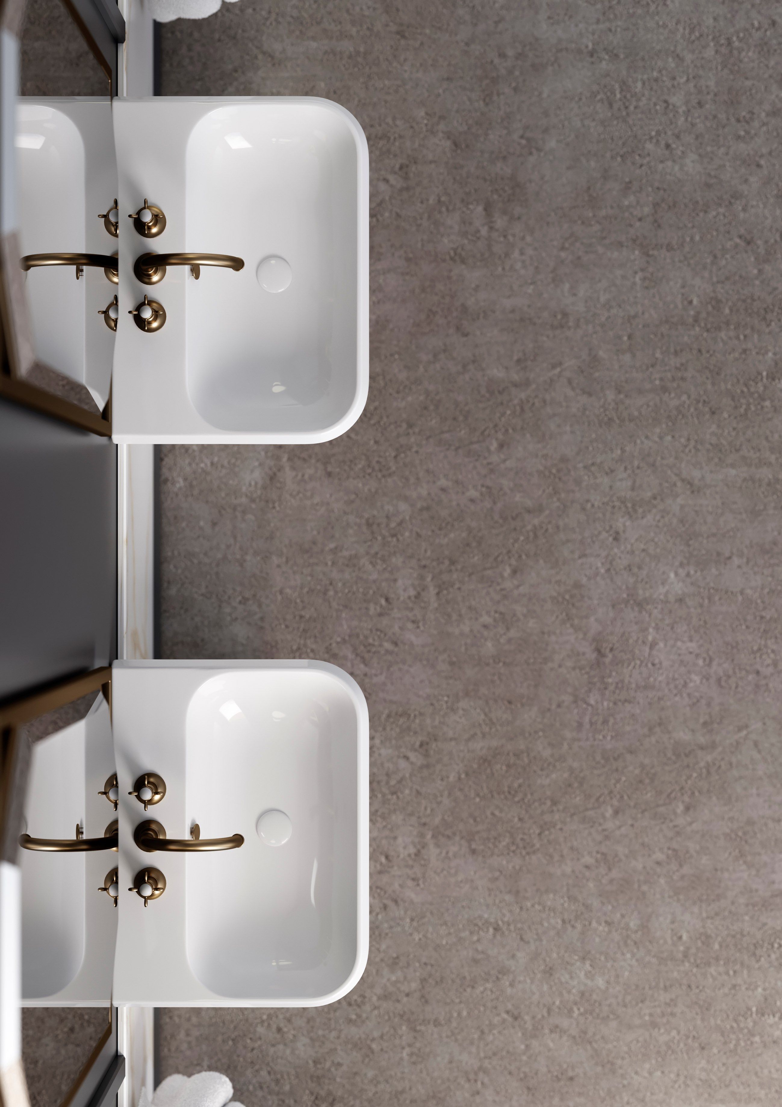 Керамическая одиночная прямоугольная раковина GSG Ceramic Design Cruise ARCH-00108571 - Вид №1