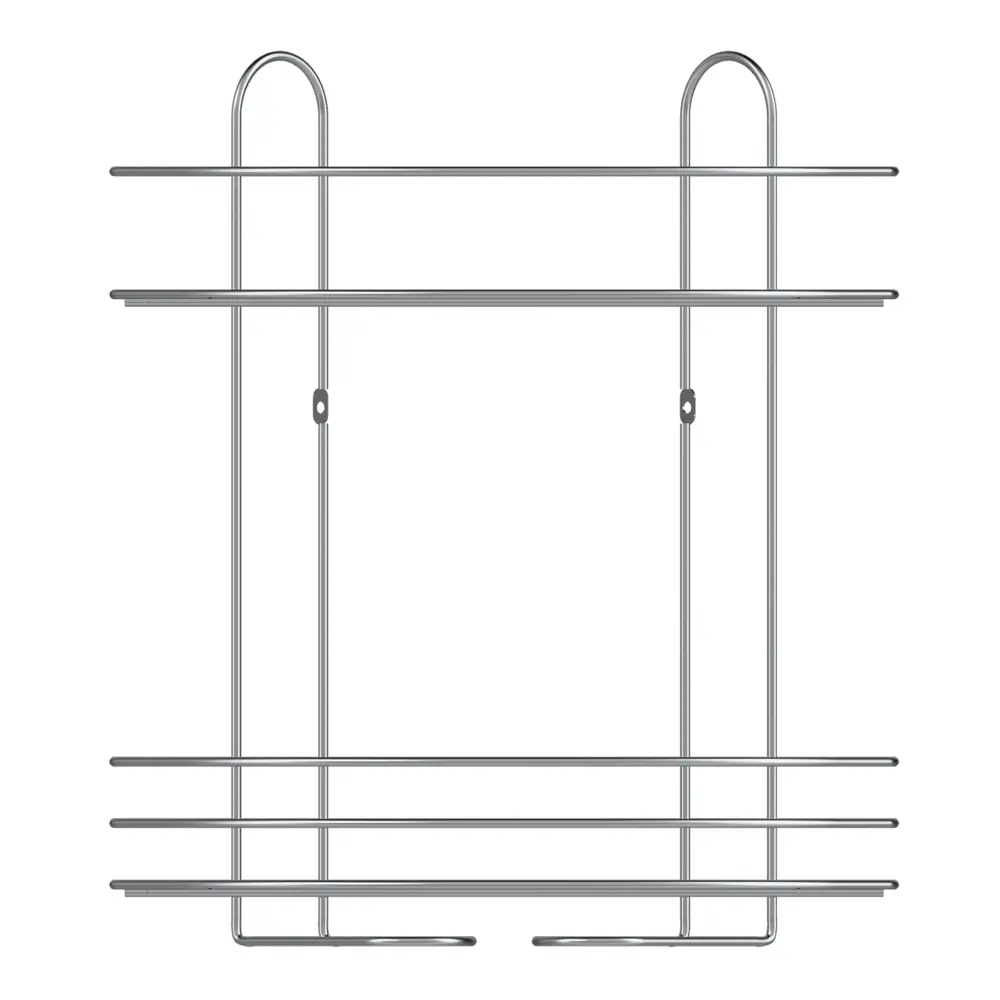 Полка для ванной Lemer Nil 23x34.5 см металл цвет хром 89445827 STLM-2001457 - Вид №2