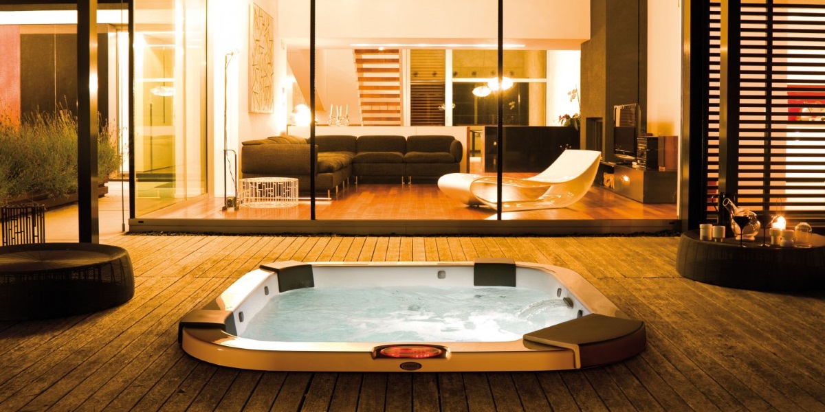 Мини-бассейн встроенный Santorini Pro sound 9444-835 Jacuzzi 9444835 - Вид №1