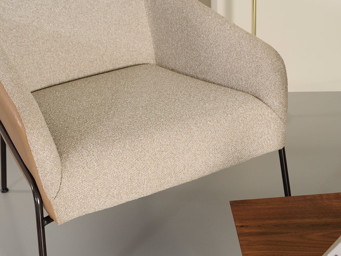 Кожаное кресло с подлокотниками Jess Jolly ARCH-00090301 - Вид №3