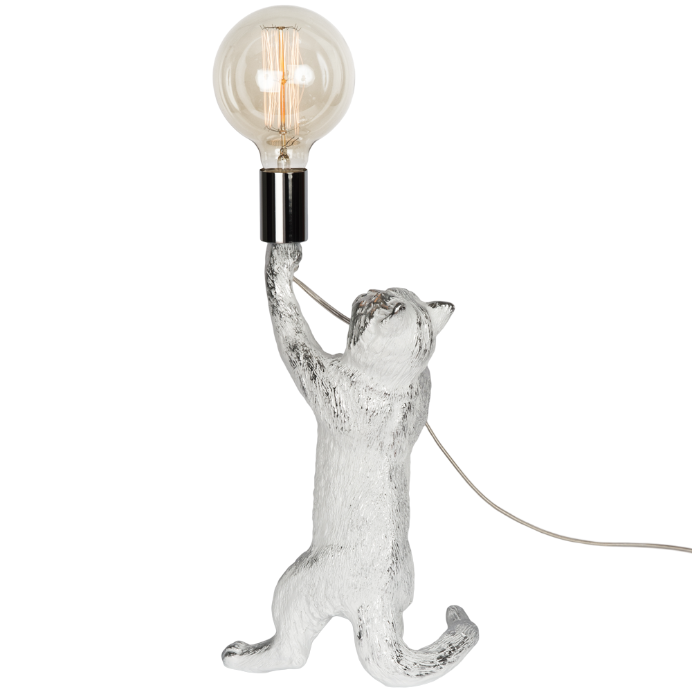 32130 Настольная лампа Кот Мэдисон Белый BOGACHO 4627196591226 - Вид №2