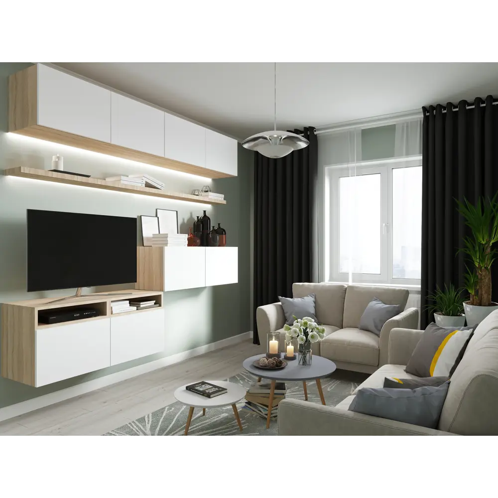 Каркас шкафа Лион 120x51.2x41.7 см ЛДСП цвет дуб сонома 81965184 STLM-2209063 Santreyd  - Вид №3