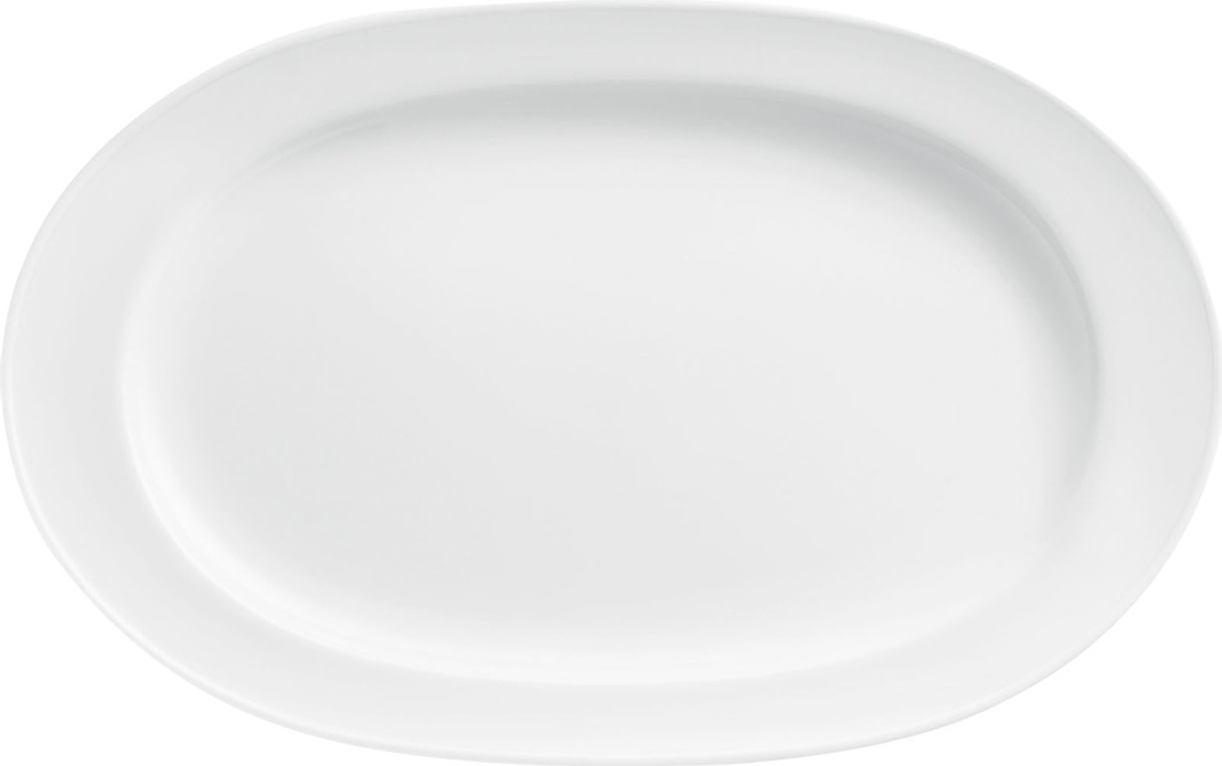 10642868 Furstenberg Блюдо овальное Furstenberg "Вагенфельд" 38см (белое) Фарфор 