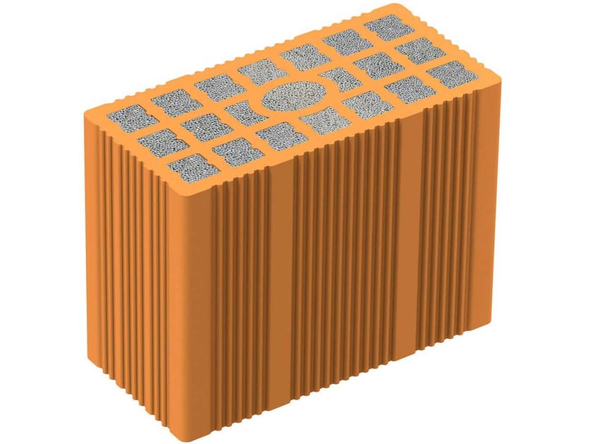 Теплоизоляционный кирпичный блок Fornaci Laterizi Danesi Normablok плюс CAM ARCH-00033192