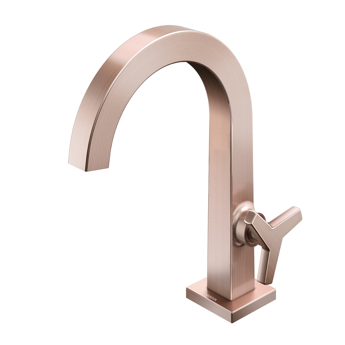 00876369 Полированный графитовый смеситель для ванной комнаты Docol DOCOL CITY 