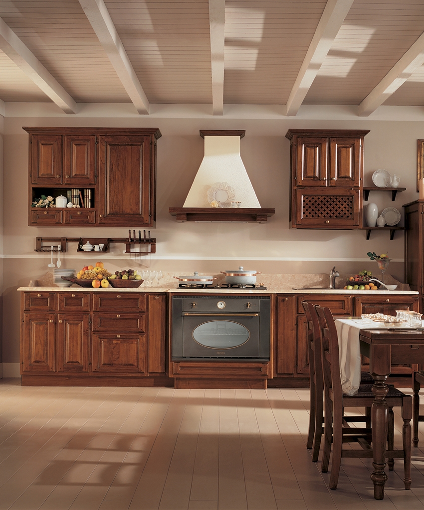 203 Tifernoit Кухня с лаком из вишневого воска Cucina - Вид №1