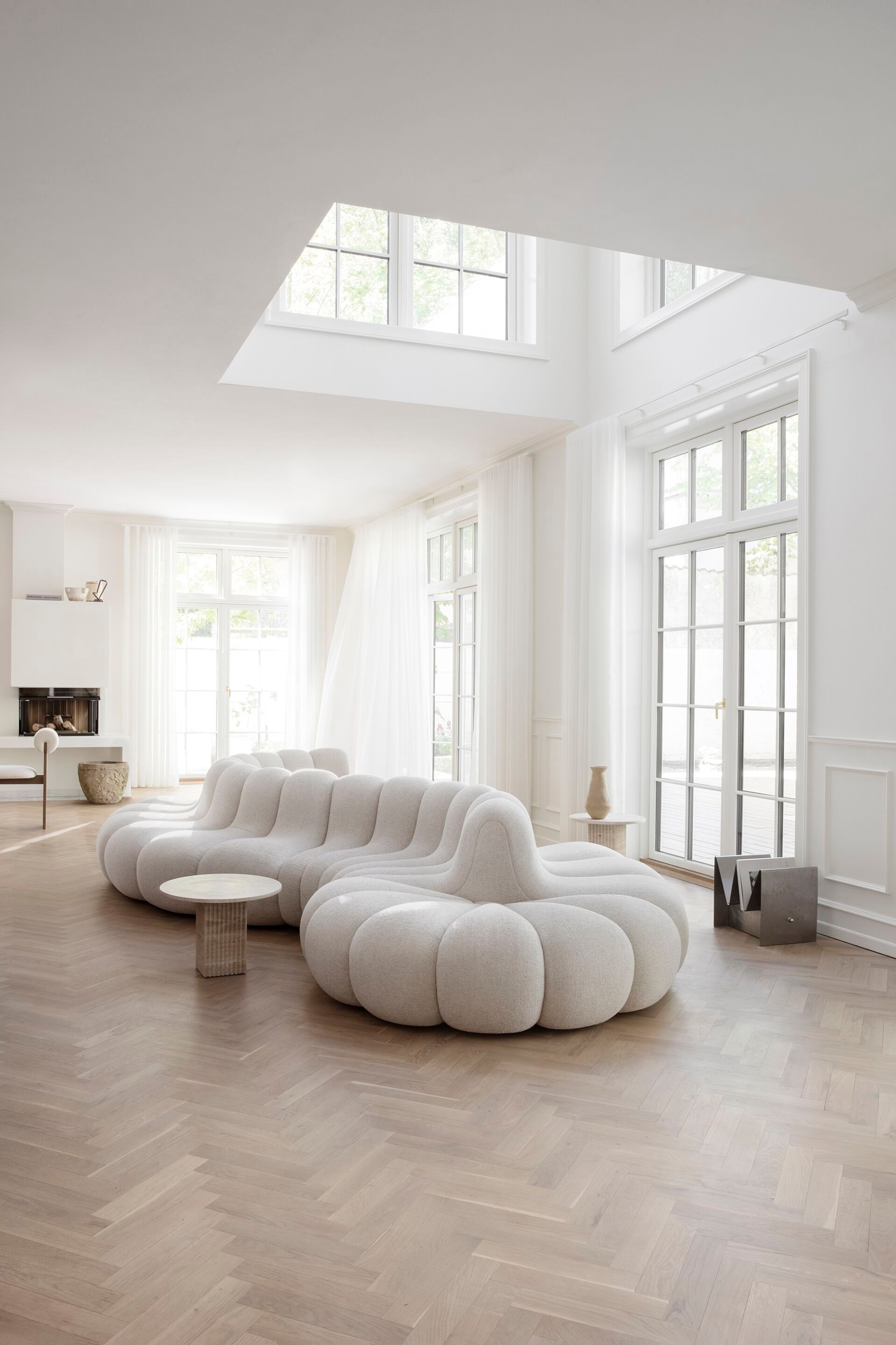 Модульный изогнутый двухсторонний диван из ткани NORR11 JAGGER LOUNGE ARCH-00079752 - Вид №5