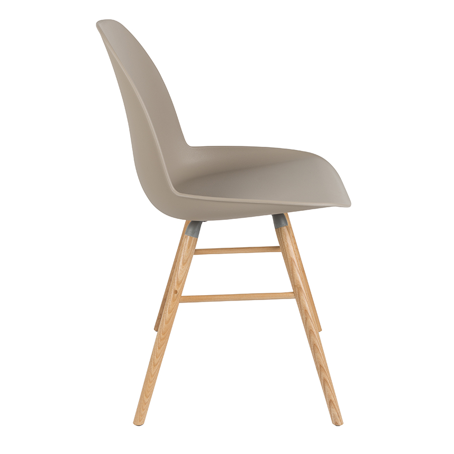 Стул Albert Kuip серо-коричневый Zuiver 1100296 - Вид №10