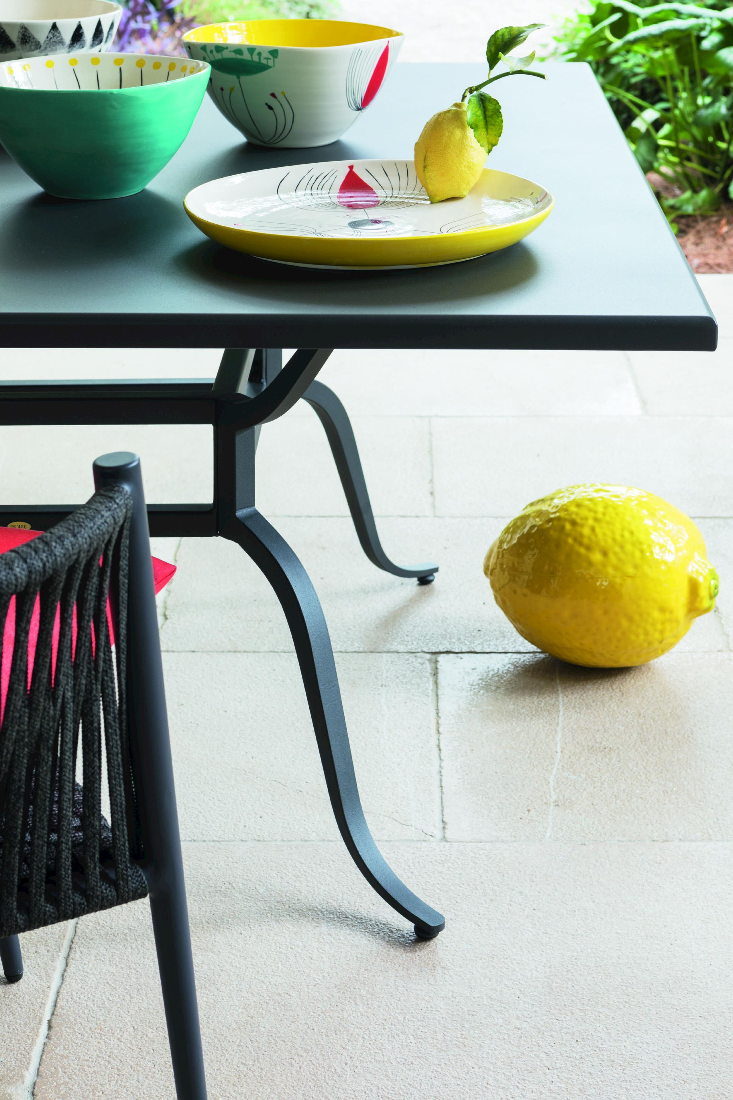 Железный квадратный стол Unopiù Тоскана ARCH-00141679 - Вид №3