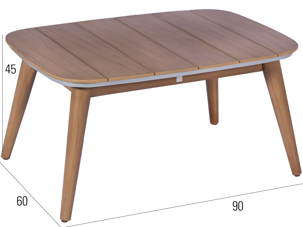72.00.0712 Журнальный столик Iconic borneo 60 x 90 Mbm  - Вид №2