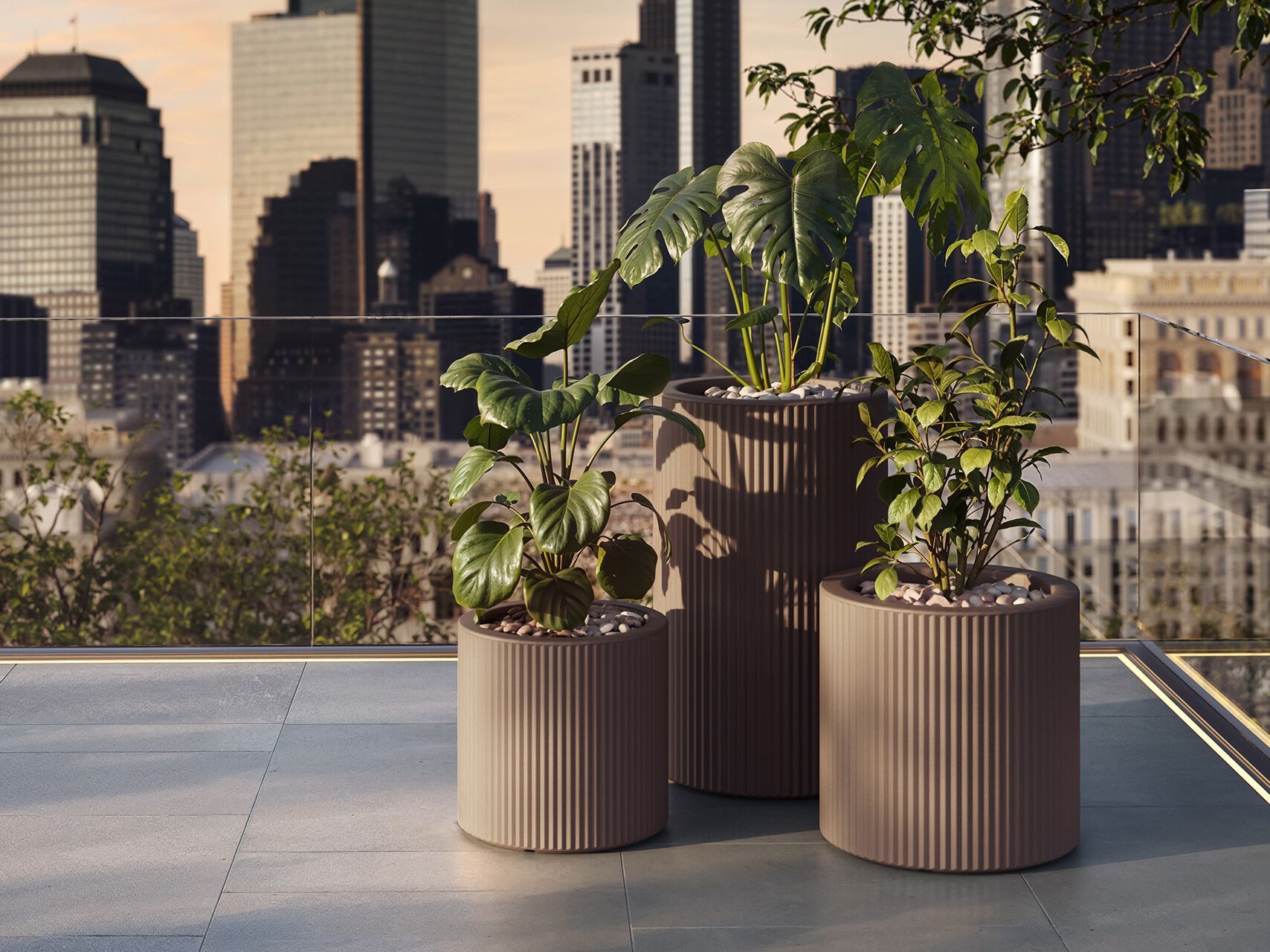 Круглый садовый горшок Vondom Гэтсби ARCH-00029171 - Вид №2