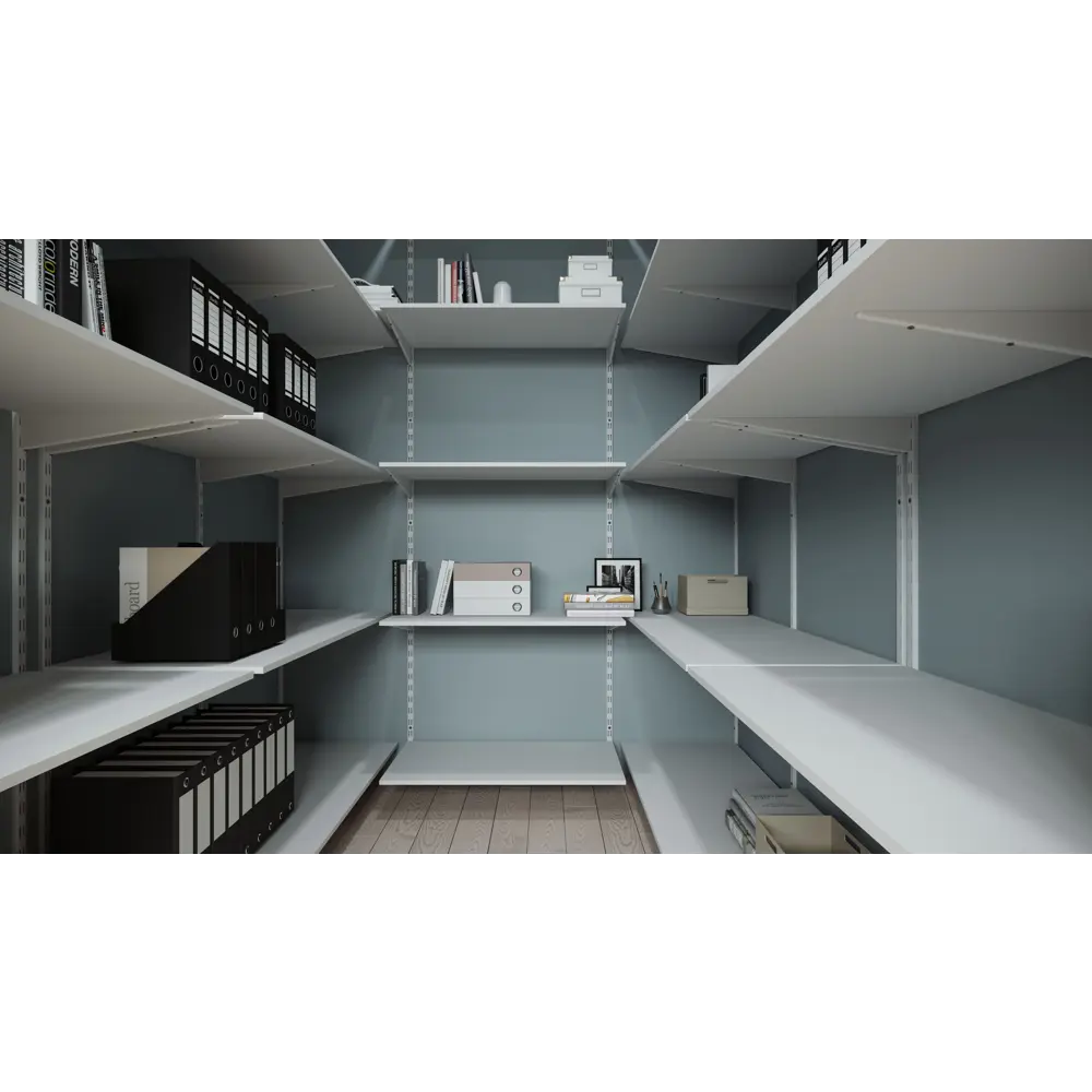 Кронштейн однорядный KONSENSA 30x0.59x7.85 см нагрузка до 25 кг цвет серый STLM-2182168 - Вид №5