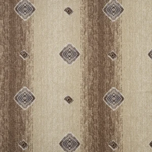 Ковровое покрытие «Баро», 4 м, цвет бежевый/коричневый/принт