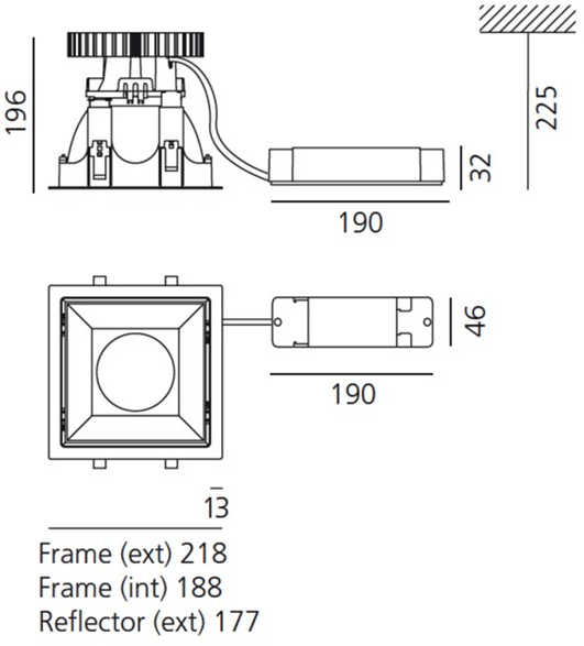 Artemide Встраиваемый светодиод Luceri sun-id-1460141 - Вид №11