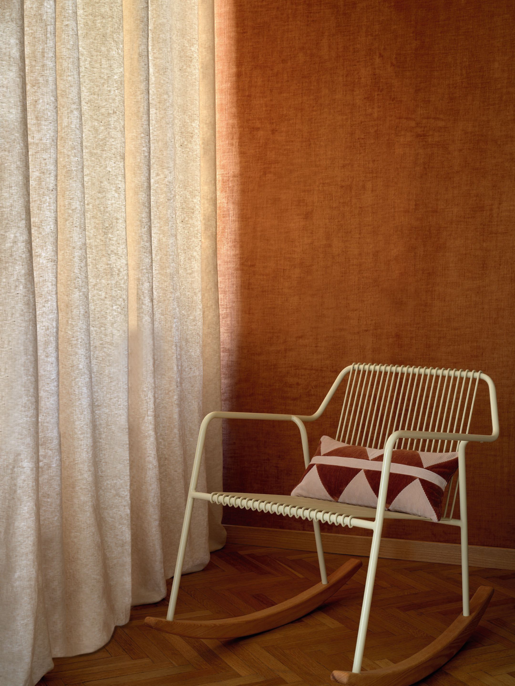 Бархатная моющаяся настенная ткань Élitis Alcôve ARCH-00075875 - Вид №10