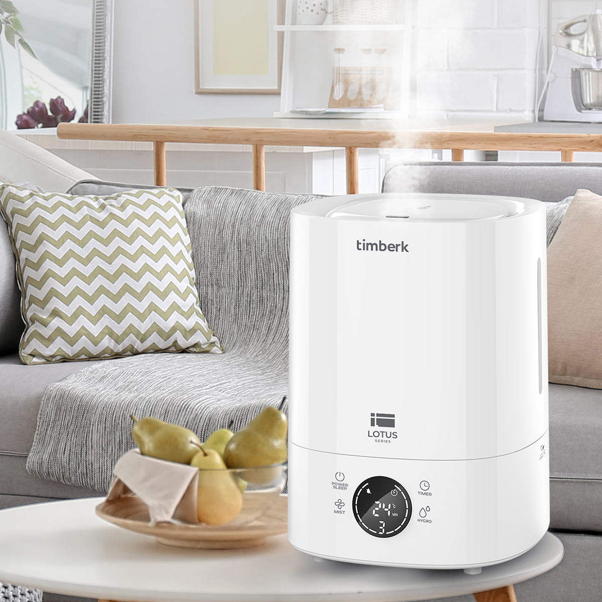 9106759 Увлажнитель воздуха Timberk T-HU6-A20E-W STDN-0017922 - Вид №11