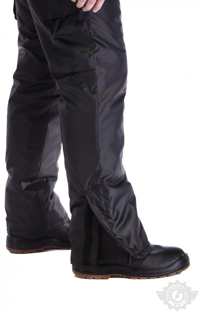 65000 Брюки непромокаемые зимние черные  Зимняя спецодежда  размер 48-50/170-176  - Вид №5