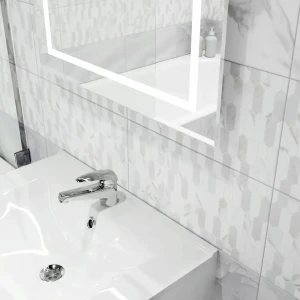 Настенная плитка KREAFORTA Mersey Hexo 20x40 см 1.62 м² матовая цвет серый 89413652 STLM-2145526