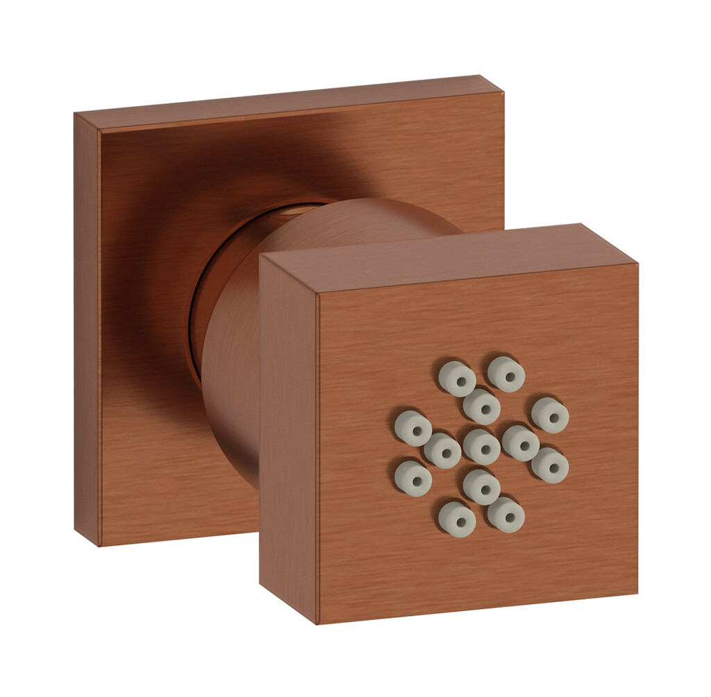 Боковая форсунка квадратная WE ARE IB sh033cc Antique Copper RICAMBI