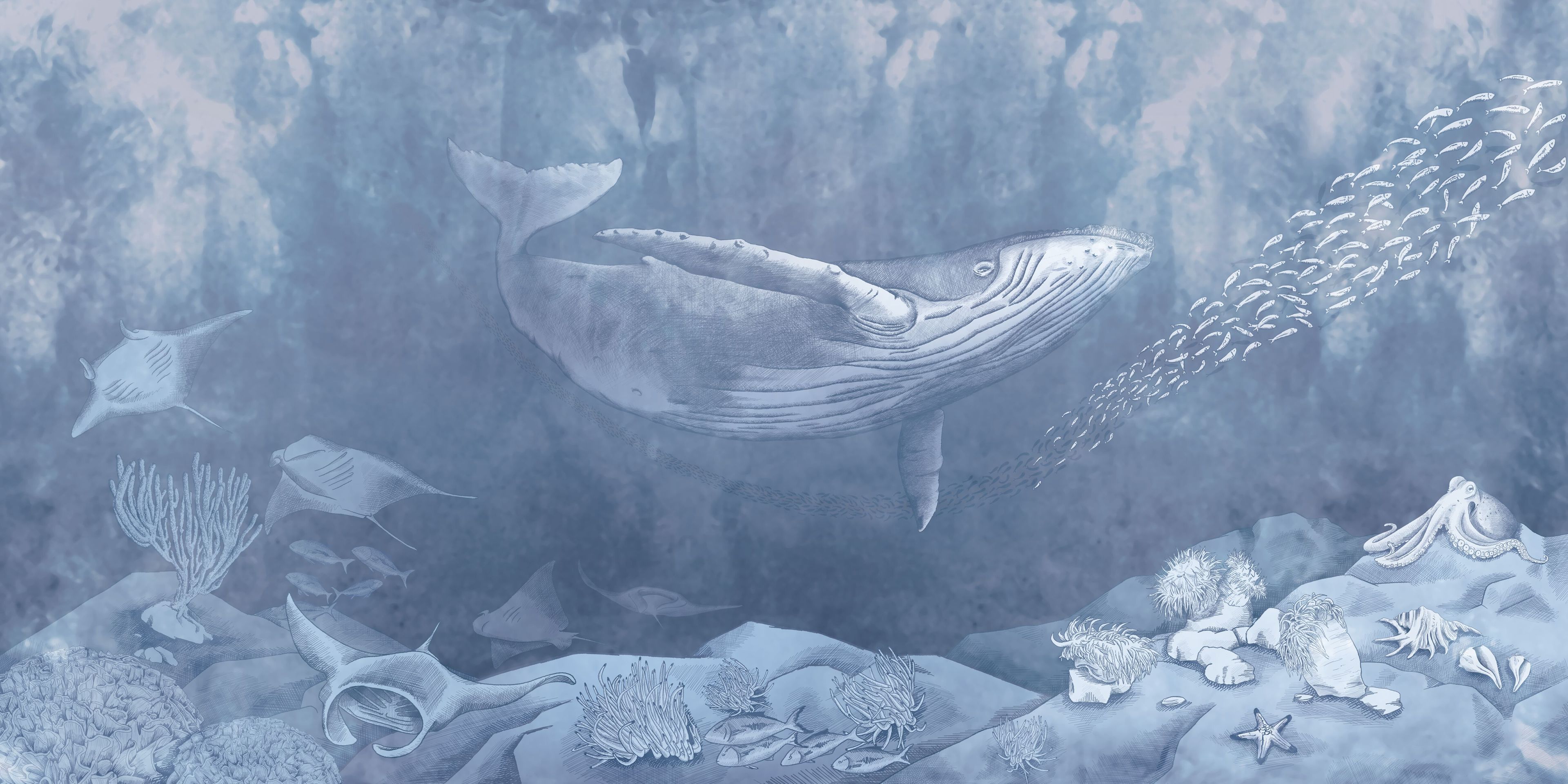 Обои с рисунком для детей Inkiostro Bianco Inkids ARCH-00134565 - Вид №4