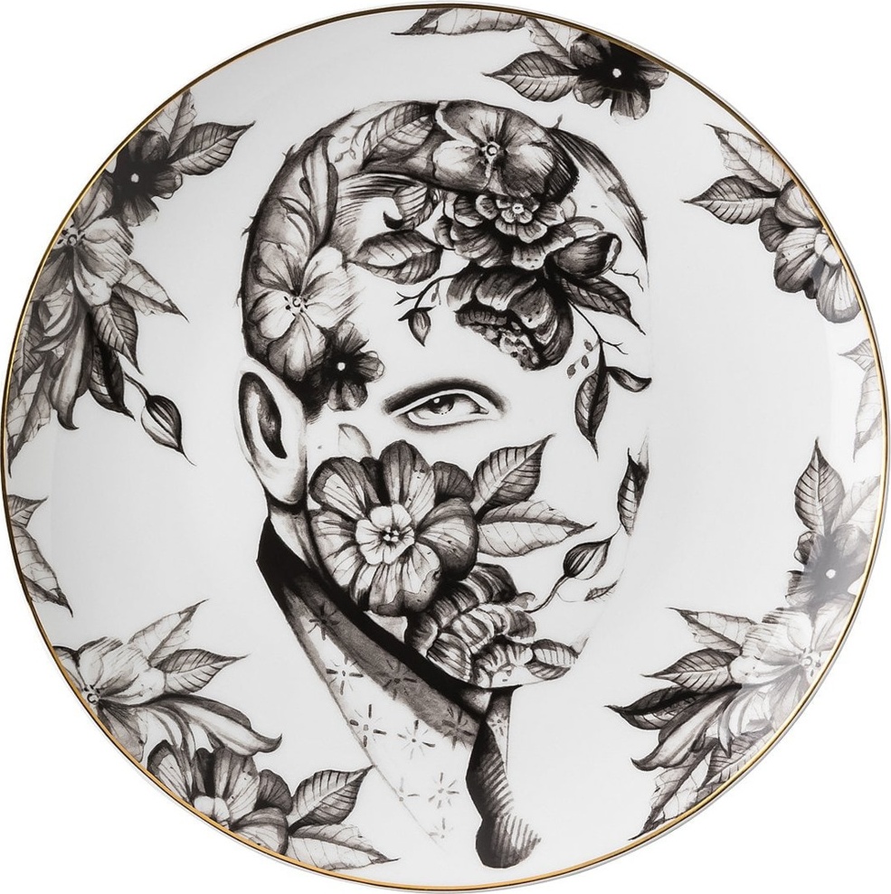 10640507 Rosenthal Тарелка обеденная Rosenthal Чилла Мареа 26см, фарфор Фарфор 