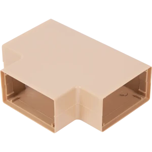 Тройник для кабель-канала T-Plast 74х20 мм цвет дуб 2шт. 18691284 STLM-2129520