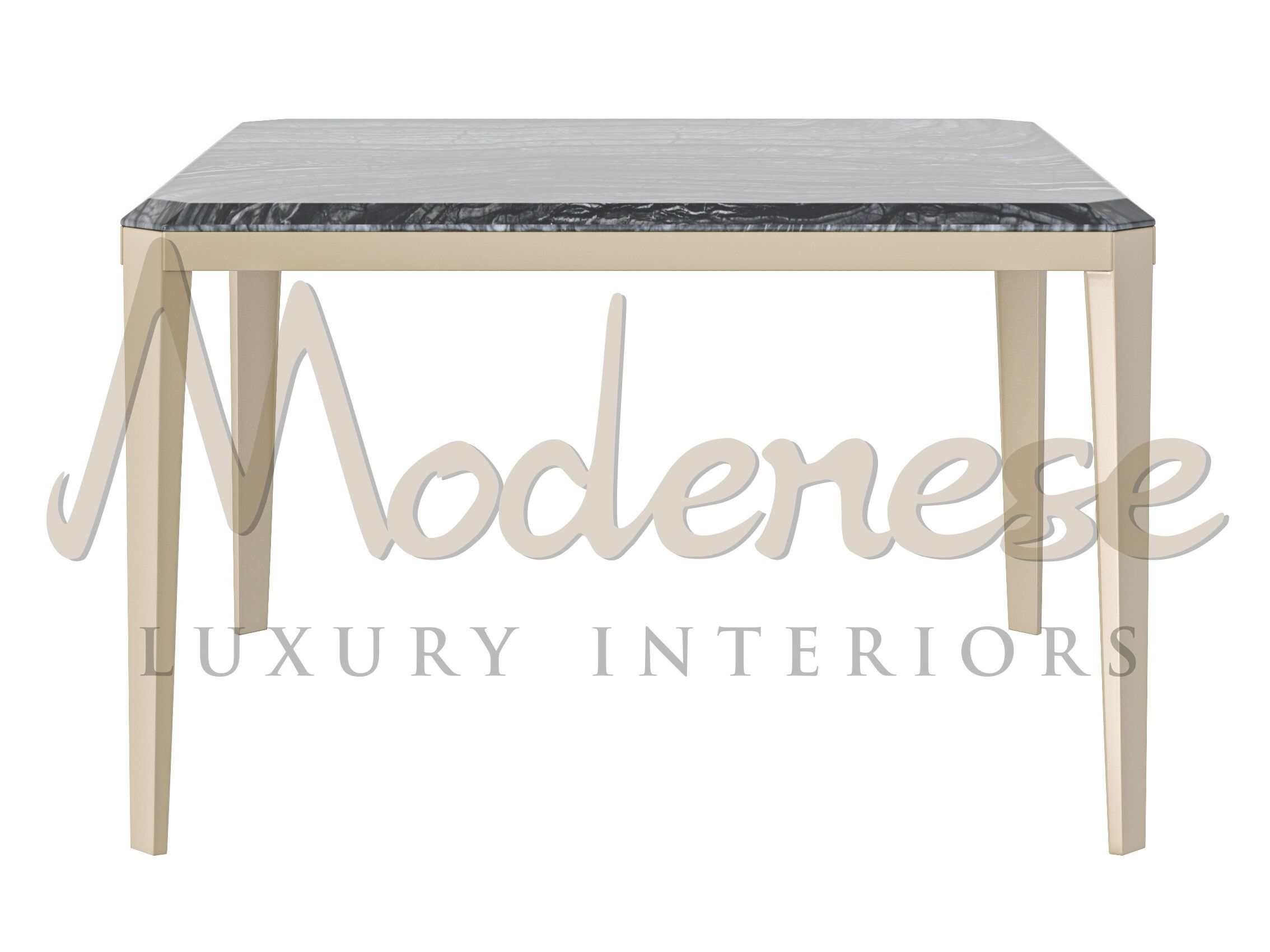 Высокий квадратный мраморный журнальный столик Modenese Luxury Interiors SLEEK ZENITH ARCH-00149682
