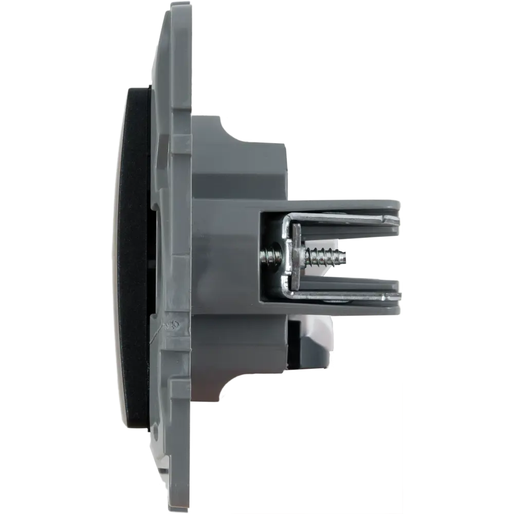 Розетка компьютерная Legrand Etika RJ45 антрацит для скрытого монтажа 17367888 STLM-1371328 - Вид №3