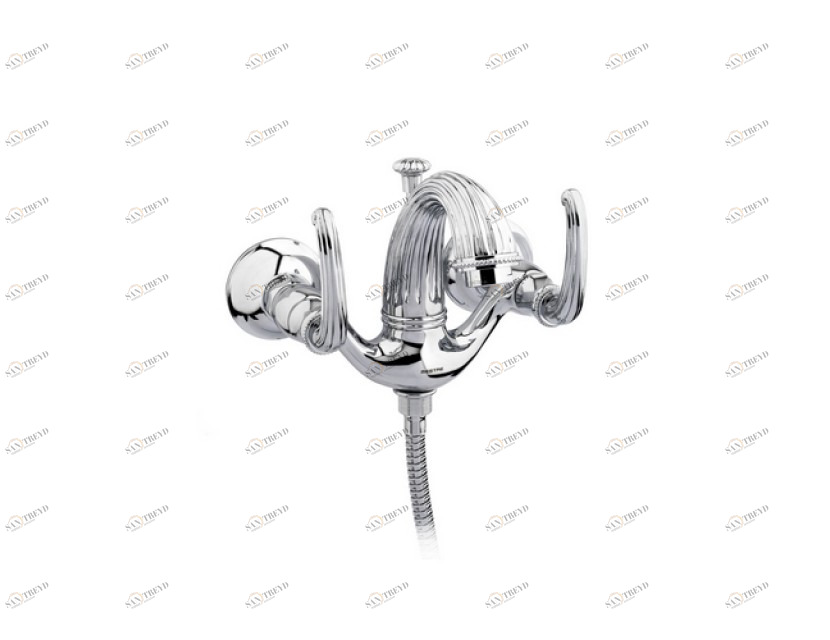 033018.000.62 Душевой набор для ванны Сатин никель Mestre Artica