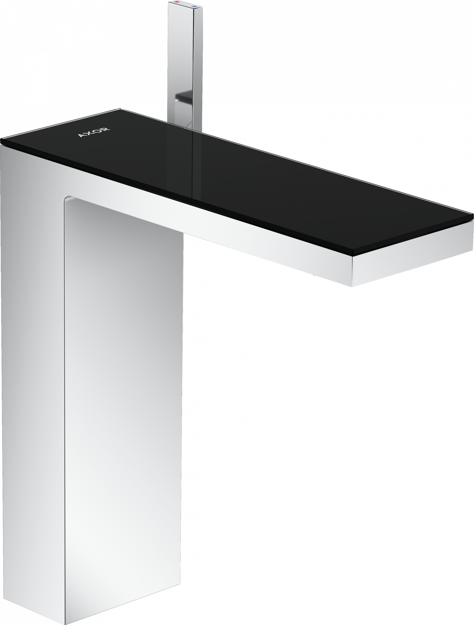 47020600 Смеситель для раковины 230, однорычажный, со сливным гарнитуром Push-Open, AXOR MYEDITION 