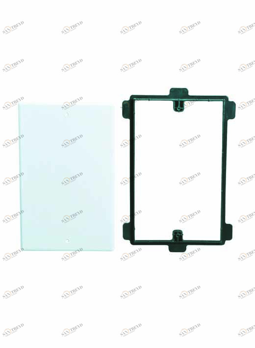 Carlo Poletti A44602A Смотровая коробка сборная пластиковая для коллекторов с суппортами иповоротной крышкой 