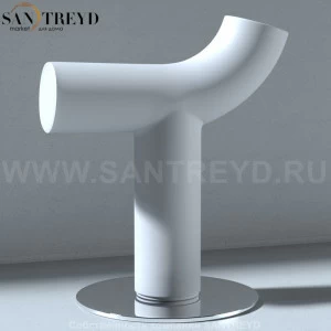 470130 Табурет “Cow” в комплекте с стальным основанием.