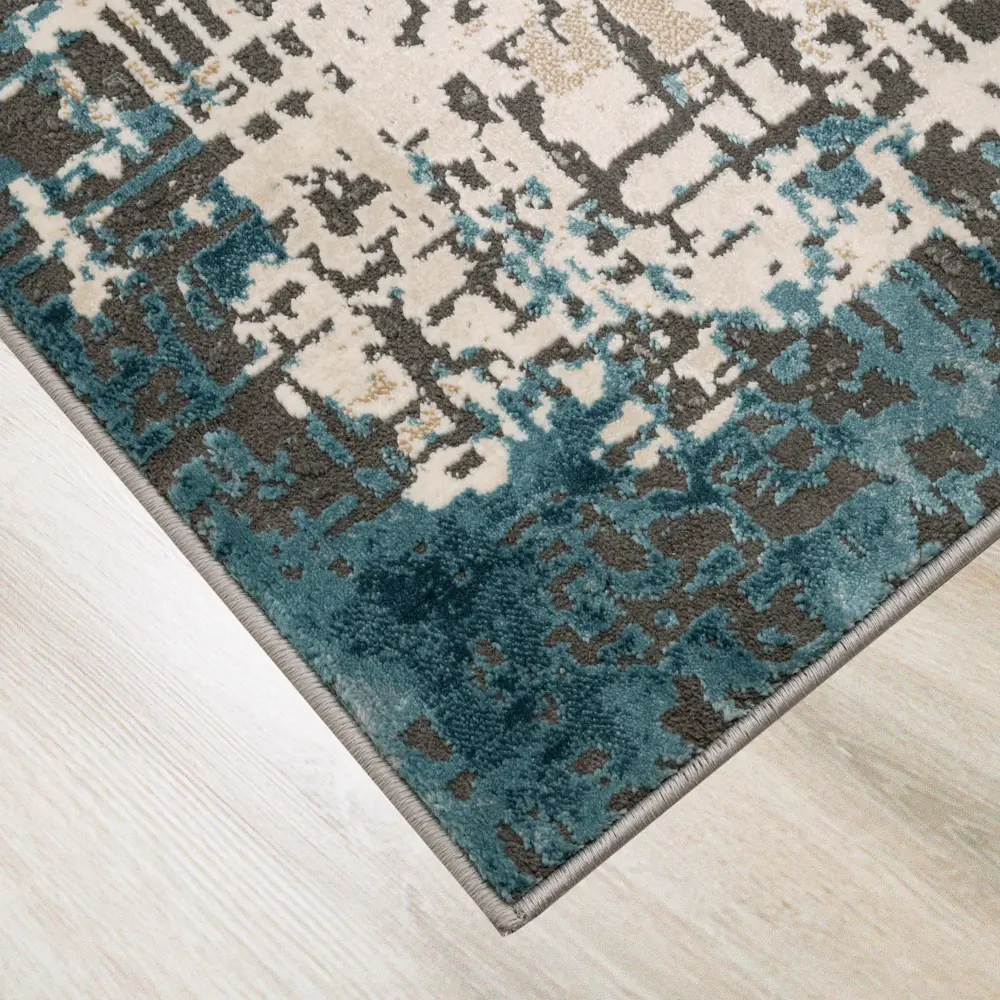 Ковер полипропилен Serenity D730 240x340 см цвет голубой 84804888 STLM-2212582  - Вид №2