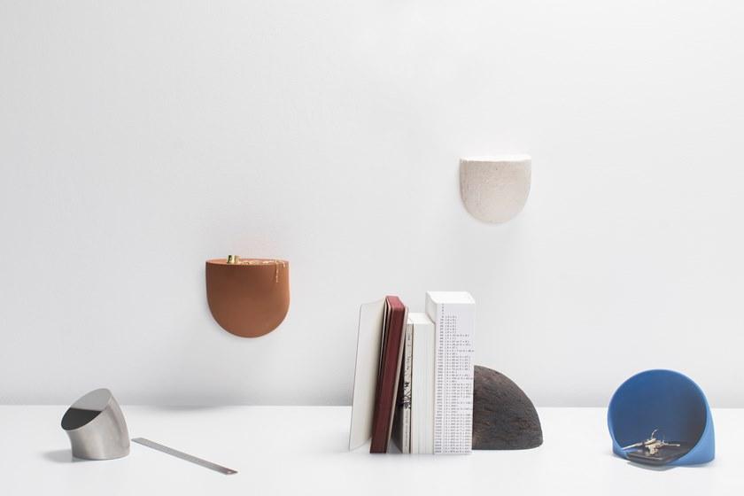 valerie_objects Подставки для книг из глины Segments V9018214b/v9018214w  - Вид №3