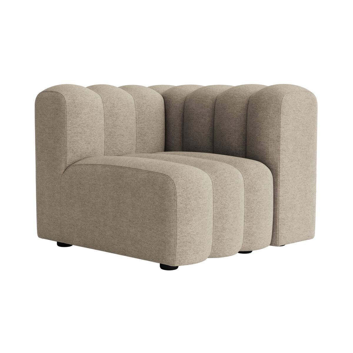 Тканевое кресло с подлокотниками NORR11 STUDIO SMALL ARCH-00030951 - Вид №2