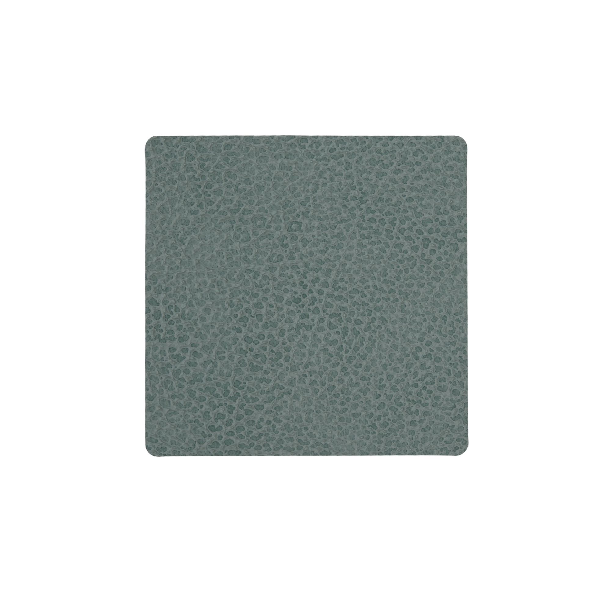 981125 HIPPO pastel green подстаканник квадратный 10x10 см, толщина 1,6 мм;LIND DNA 